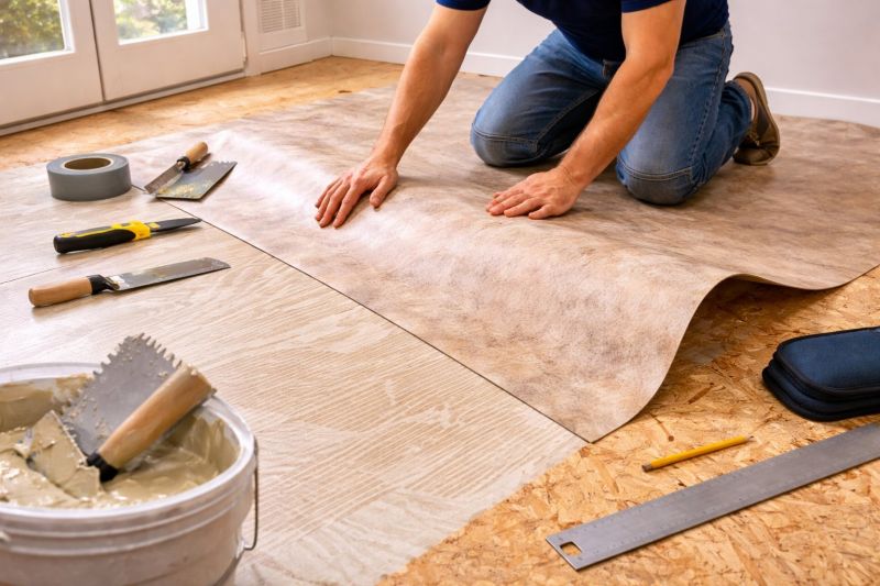 Sheet Vinyl Installation in Denver, CO