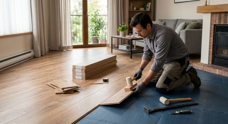 Wood Laminate Installation in Warrenton, VA